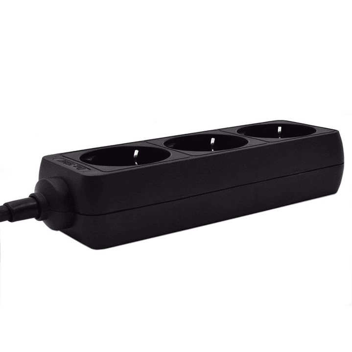 Ewent Ew3959 Regleta 3 tomas Negro 3