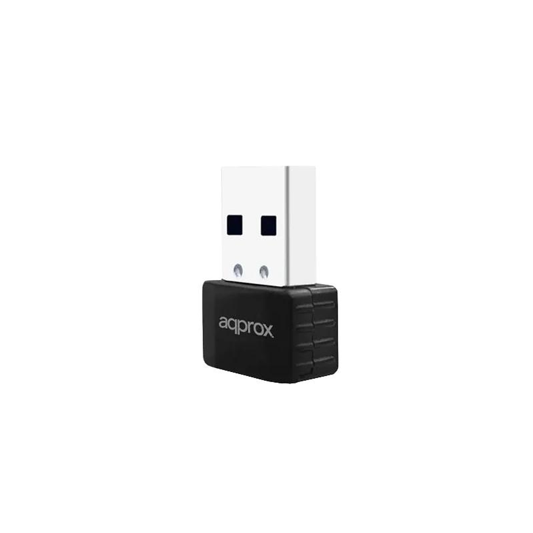 approx APPUSB300NAV4 Tarjeta Red WiFi N300 Nano US 1