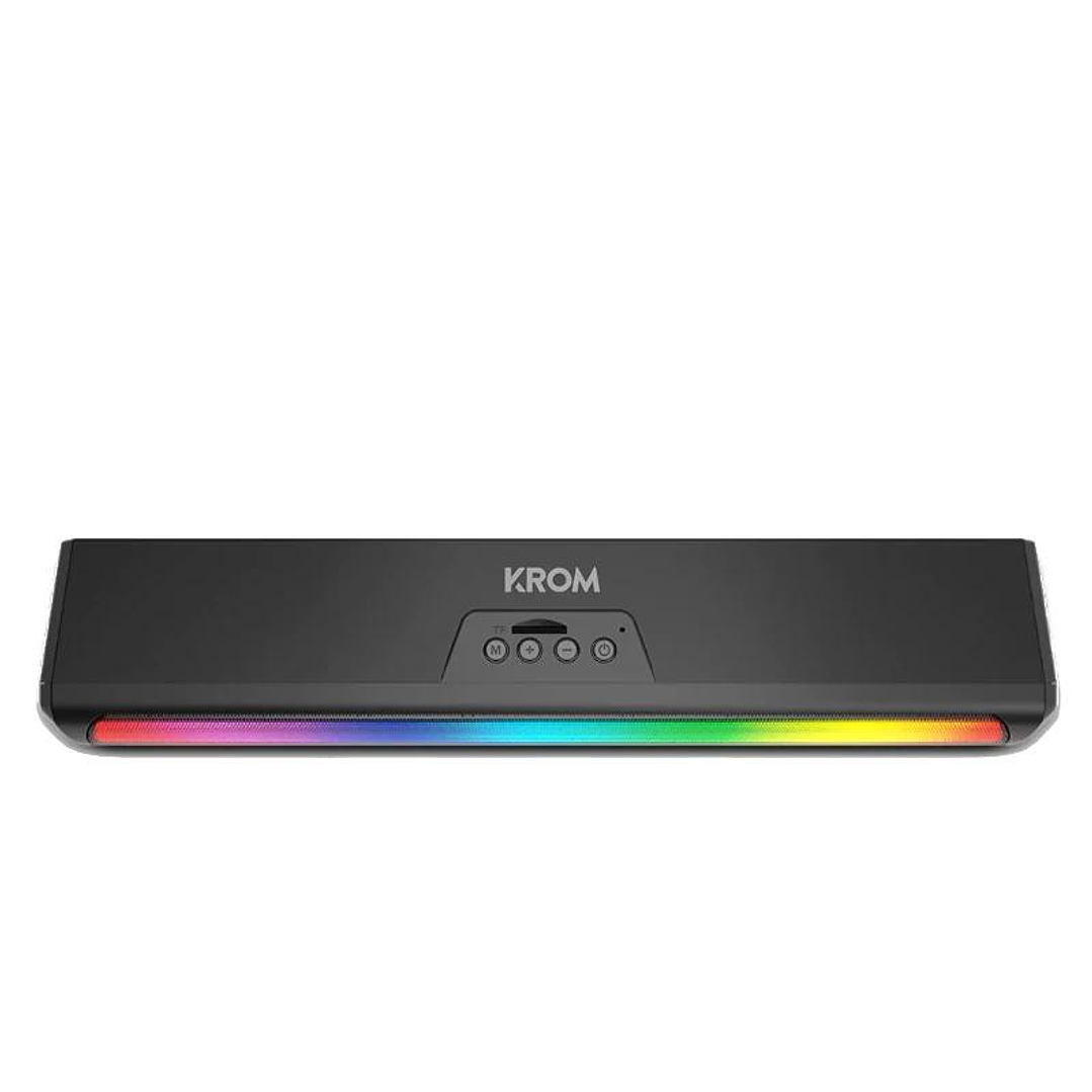 KROM Barra de Sonido K-POP Bluetooth RGB 3