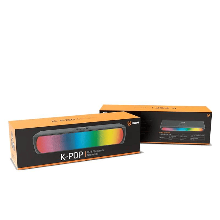 KROM Barra de Sonido K-POP Bluetooth RGB 4