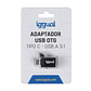 iggual Adaptador USB OTG tipo C a USB-A 3.1 negro - Miniatura 4