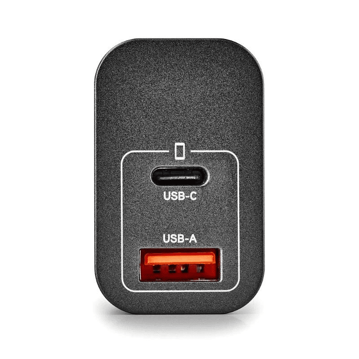 NGS CARGADOR GAN ULTRARAPIDO 30W USB-C+ USB-A 3