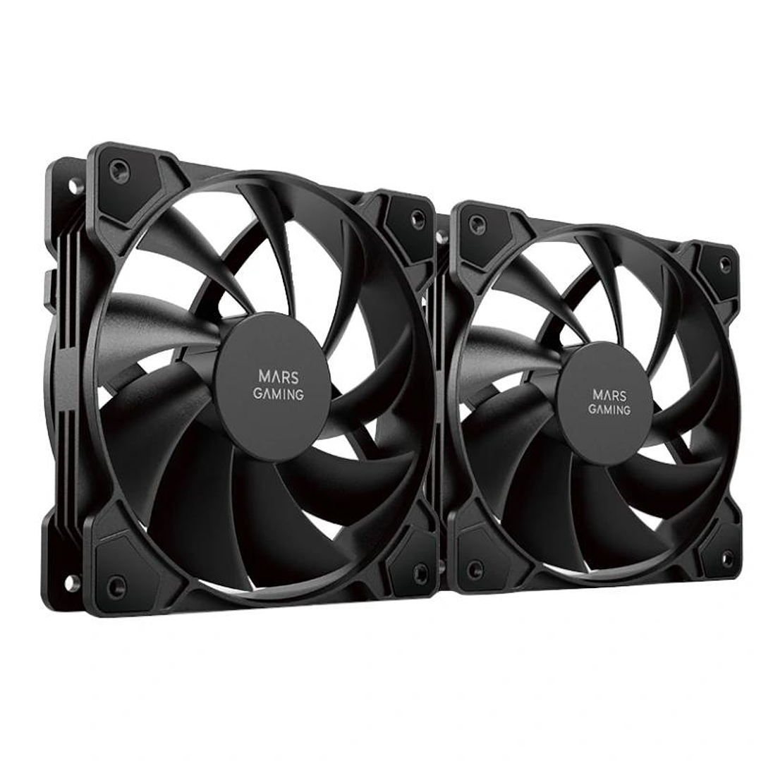 MARS GAMING Ventilador MF-PROX2 silencioso Black 1