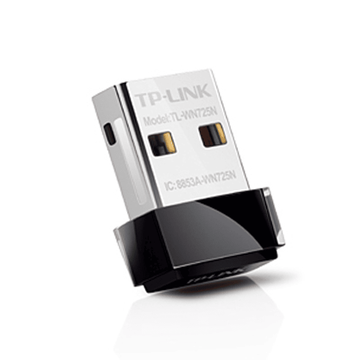 TP-LINK TL-WN725N Tarjeta Red WiFi N150 Nano USB 3