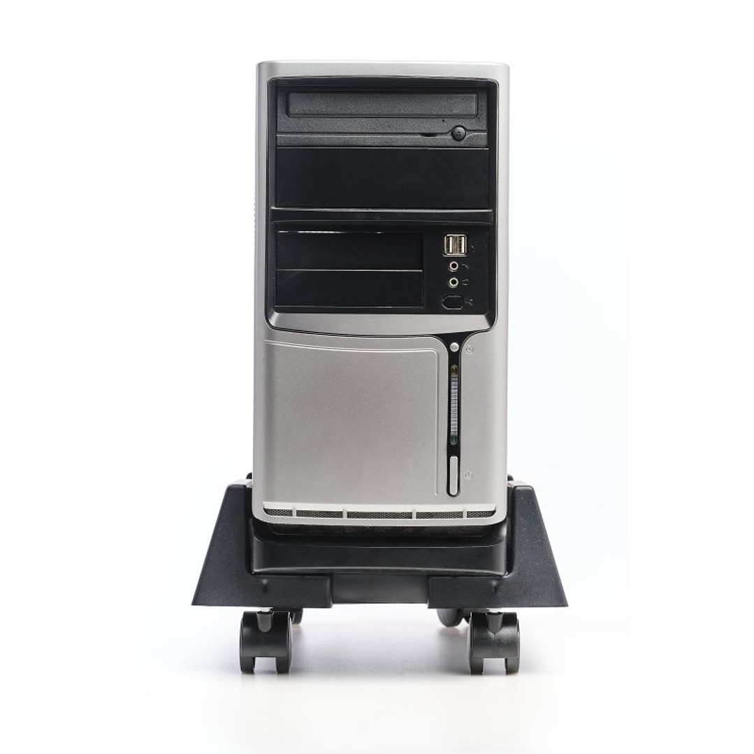 iggual SOP1 Soporte CPU ajustable con ruedas 3