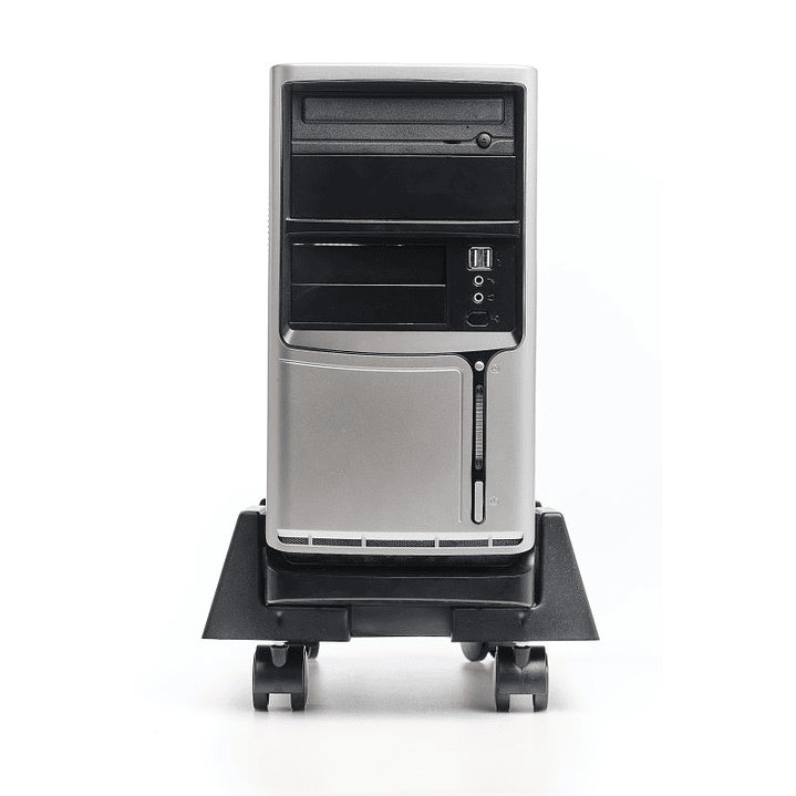 iggual SOP1 Soporte CPU ajustable con ruedas 3