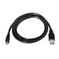 Aisens Cable USB 2.0 tipo A/M-Micro B/M negro 1.8m - Thumbnail 1