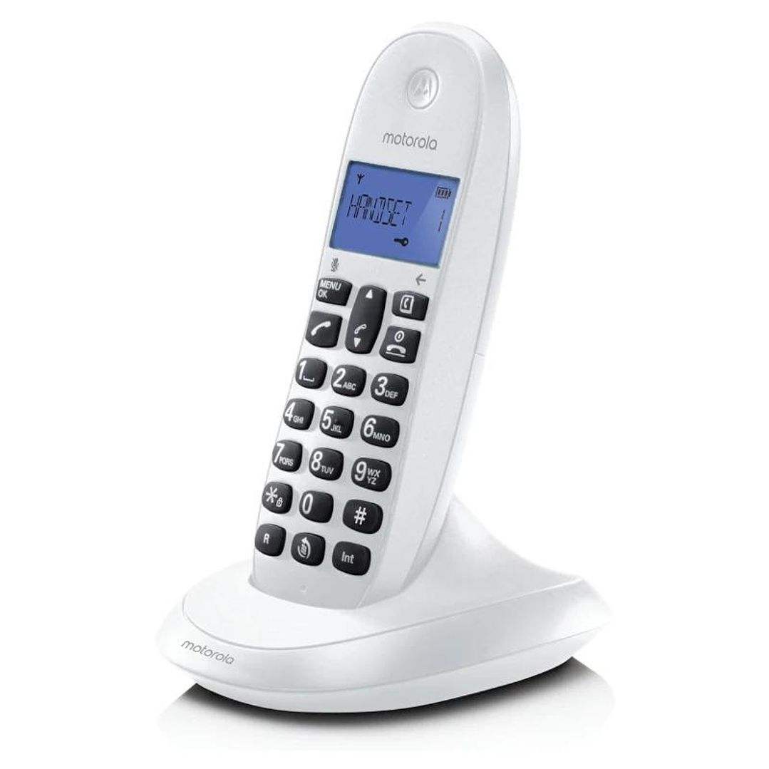 MOTOROLA C1001 CB+ Telefono DECT Blanco 1