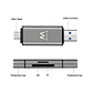 EWENT EW1075 USB3.1 Gen 1 Compact card reader All - Miniatura 2
