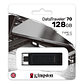 Kingston DataTraveler DT70 128GB USB C 3.2  Negro - thumbnail 3