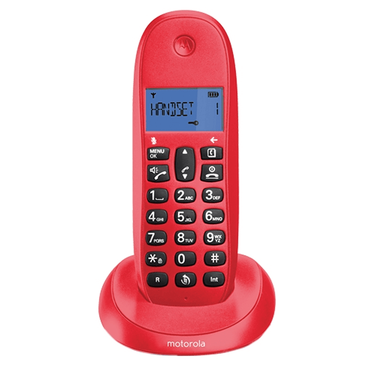 MOTOROLA C1001 LB+ Telefono DECT Cereza 1