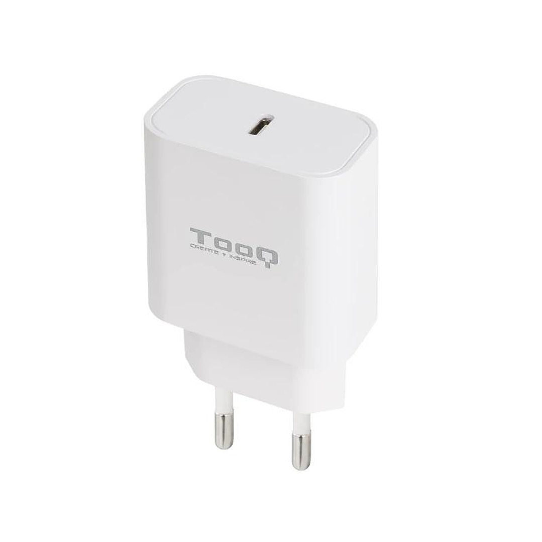Tooq Cargador pared USB-C PD3.0 20W Blanco 1
