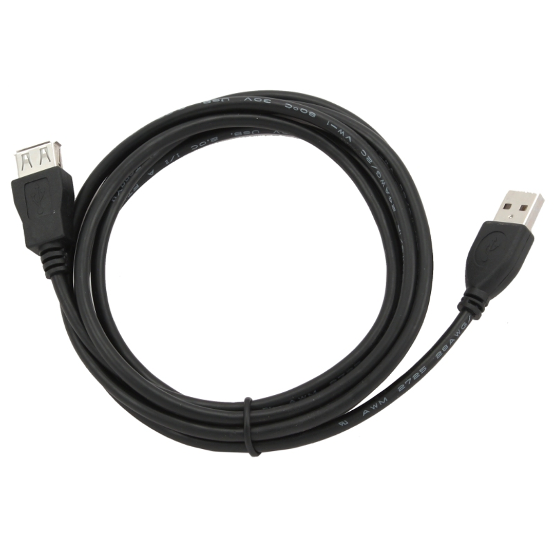 Gembird Cable USB 2.0 Tipo A/M- A/H 1,8m 2