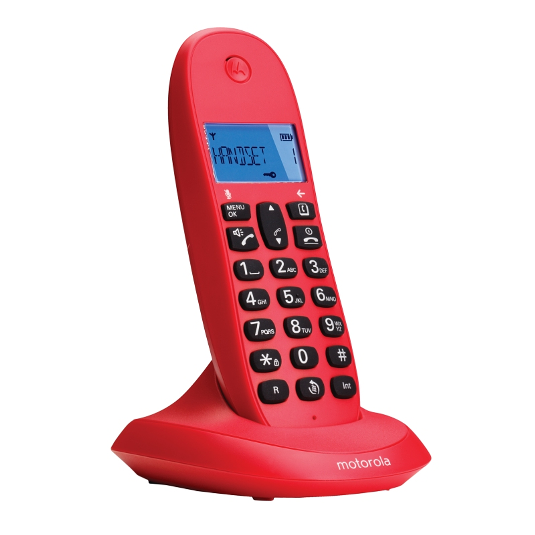 MOTOROLA C1001 LB+ Telefono DECT Cereza 2