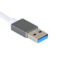 iggual Hub USB-A 3 puertos USB 3.0 + RJ45 Gigabit - Miniatura 2