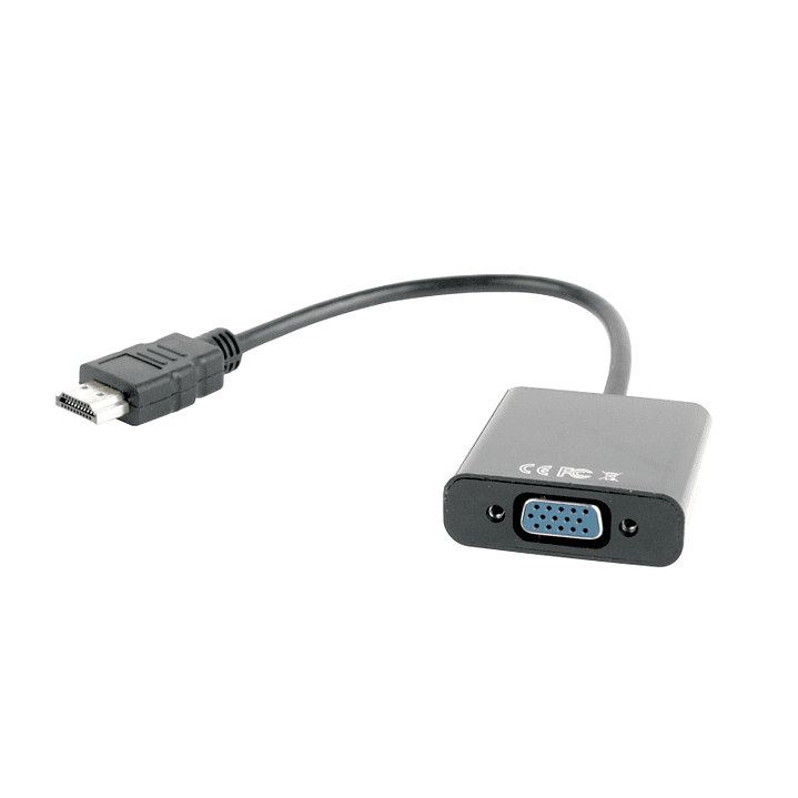 Gembird Adaptador HDMI(M) a VGA(H) + Audio 1