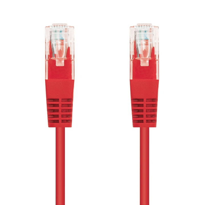 Nanocable Latiguillo RJ45 CAT.6 UTP Rojo, 3.0 M 3