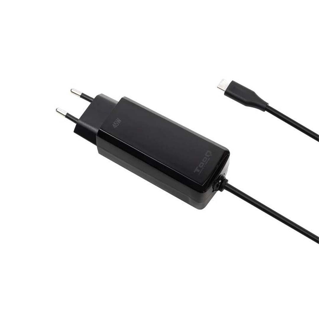 Tooq Cargador portátil GAN USB-C PD 45W Cúbico 2