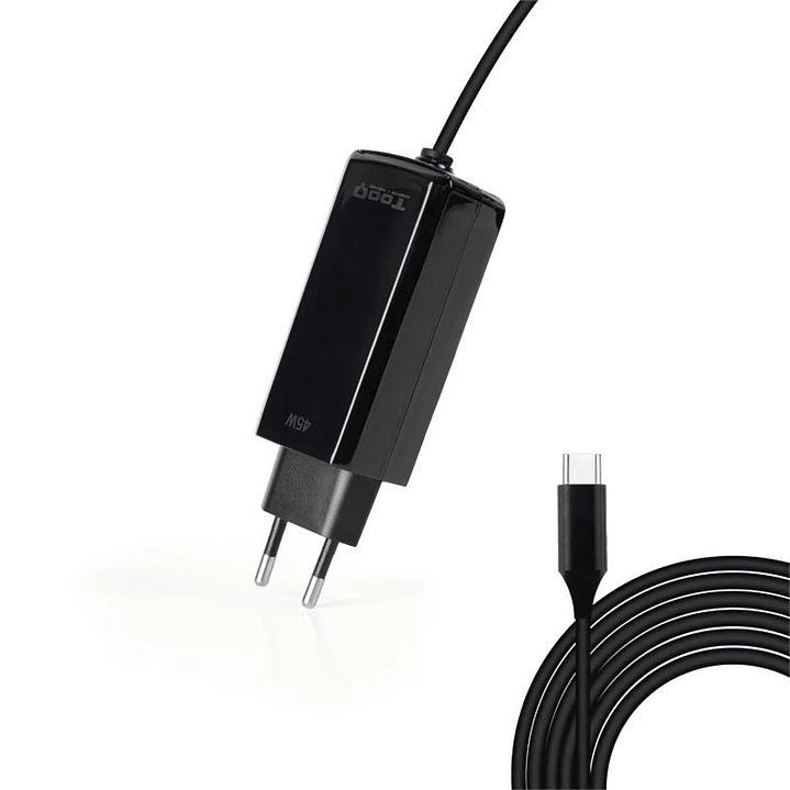 Tooq Cargador portátil GAN USB-C PD 45W Cúbico 3