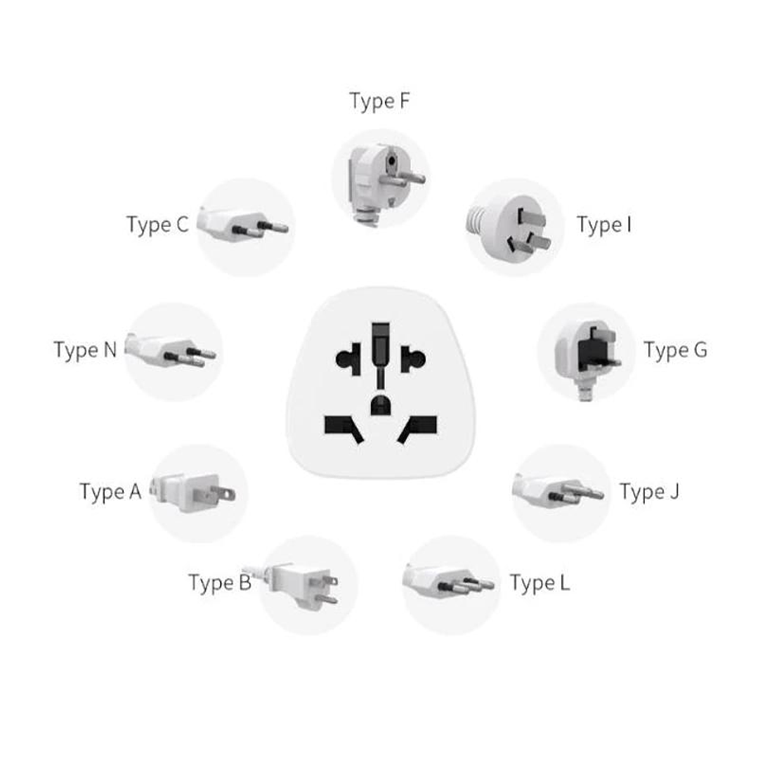 Celly Adaptador de Viaje Universal 2