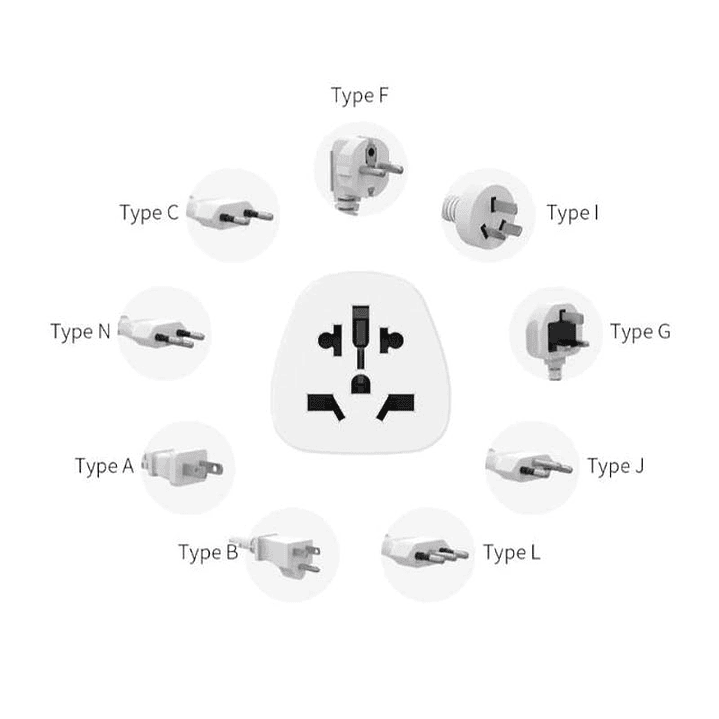 Celly Adaptador de Viaje Universal 2