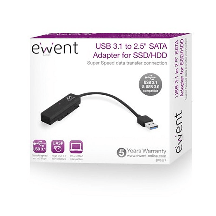 Ewent Cable USB 3.1 Adp Sata 2.5