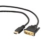 Gembird Cable HDMI(M) a DVI(M) 18+1p One Link 1.8 - Thumbnail 1