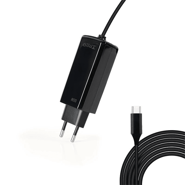 Tooq Cargador portátil GAN USB-C PD 65W Cúbico 3