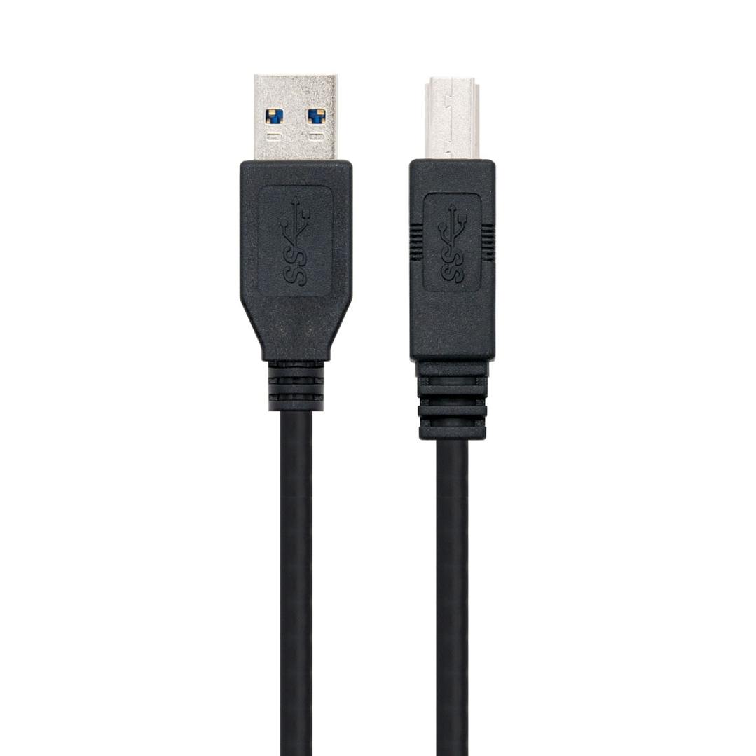 Nanocable Cable USB 3.0, impresora A/M-B/M, 2m 3