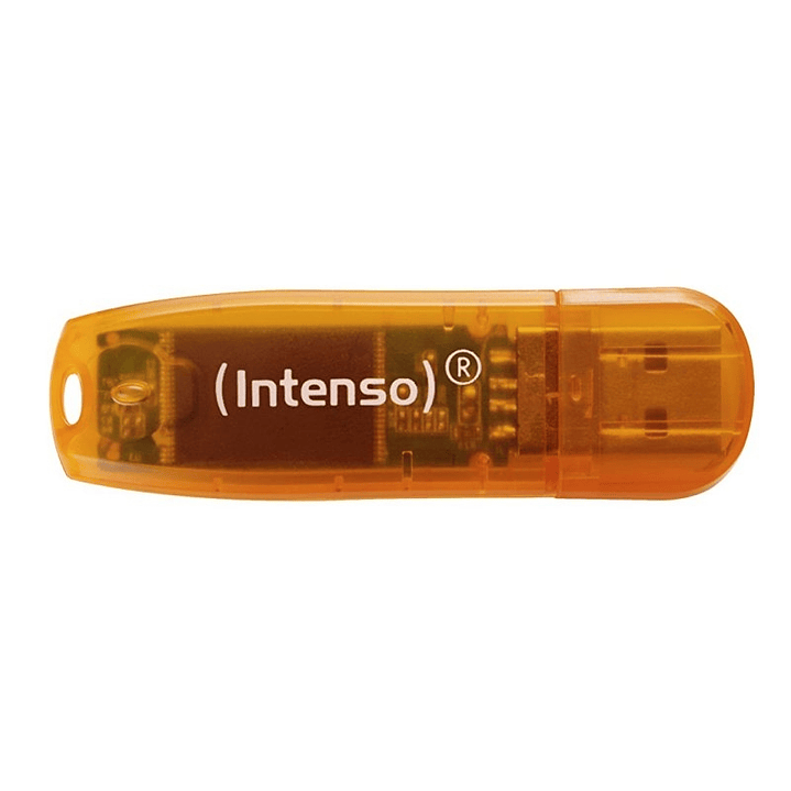 Intenso 3502490 Lápiz USB 2.0 Rainbow 64GB Naranja 1