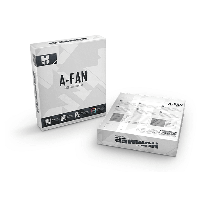 NOX HUMMER A-FAN Ventilador ARGB INNER GLOW FAN 4