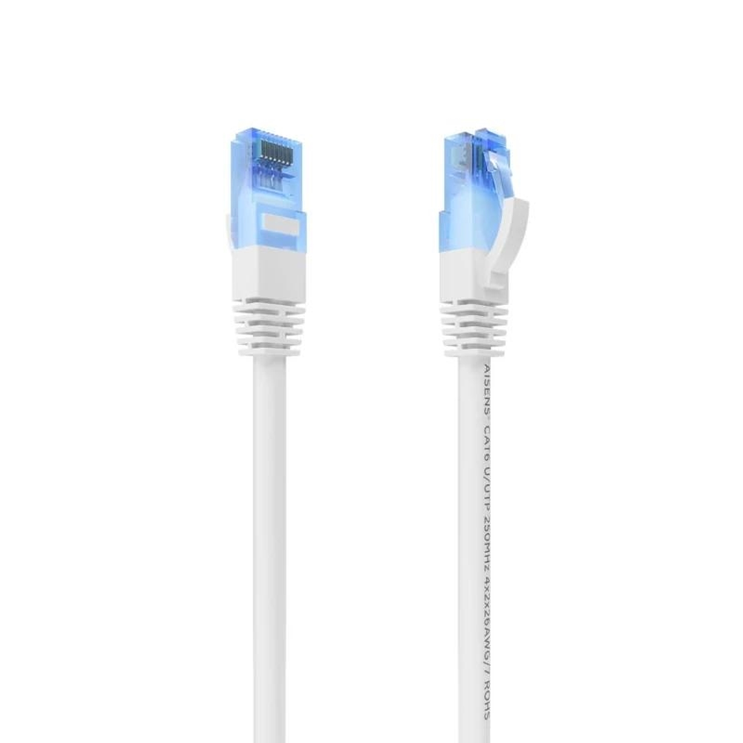 Aisens Cable RJ45 CAT.6 UTP AWG26 CCA Blanco 30cm 1
