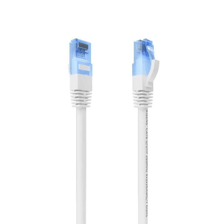Aisens Cable RJ45 CAT.6 UTP AWG26 CCA Blanco 30cm 1