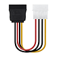 Nanocable Cable SATA, Molex M-SATA/H, 16cm - vignette 1