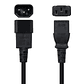 Nanocable Cable Alimentacion CPU, C13/H-C14/M, 3.M - vignette 2