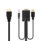 Nanocable Conversor HDMI a VGA-Jack-UBS, 1.8 m - thumbnail 2