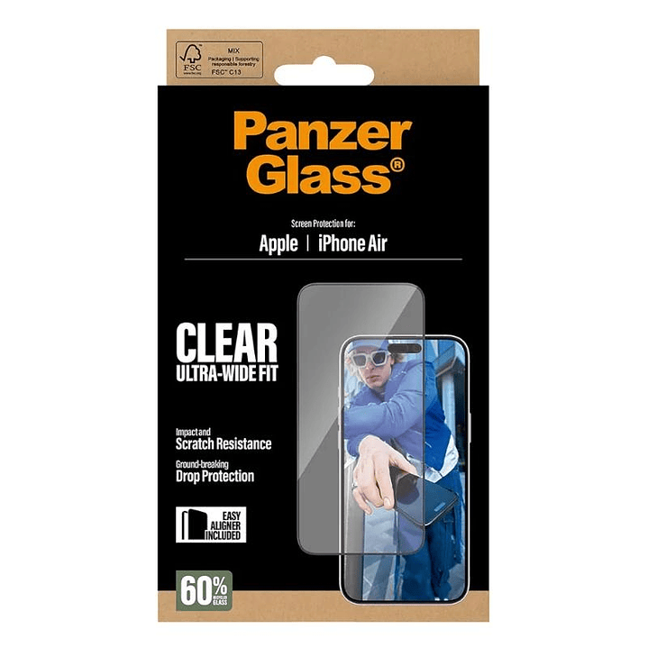 PanzerGlass Screen Protector iPhone 17 Air 4