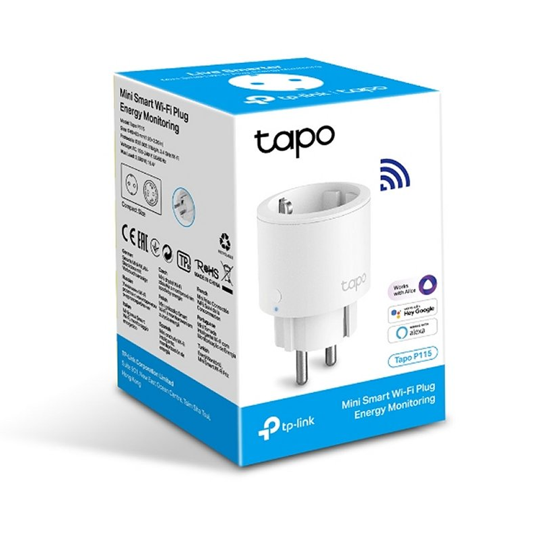 TP-Link Tapo P115 (1-pack) WiFi Enchufe Int. Mini 2