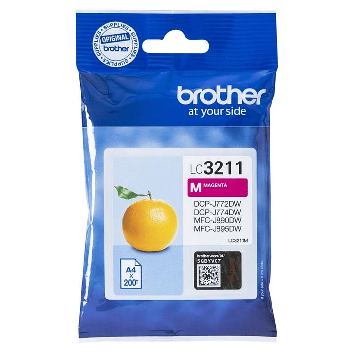 Brother Cartucho LC3211M Magenta 1