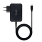 Tooq Cargador portatil GAN USB-C PD 90W Negro - thumbnail 2