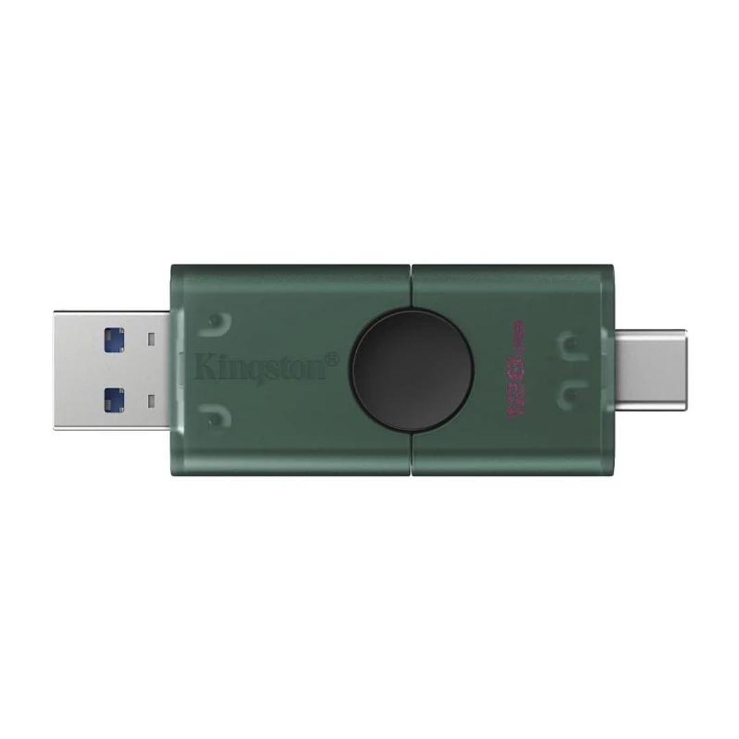 Kingston DataTraveler 128GB USB 3.2 Gen1 Duo Negro 2