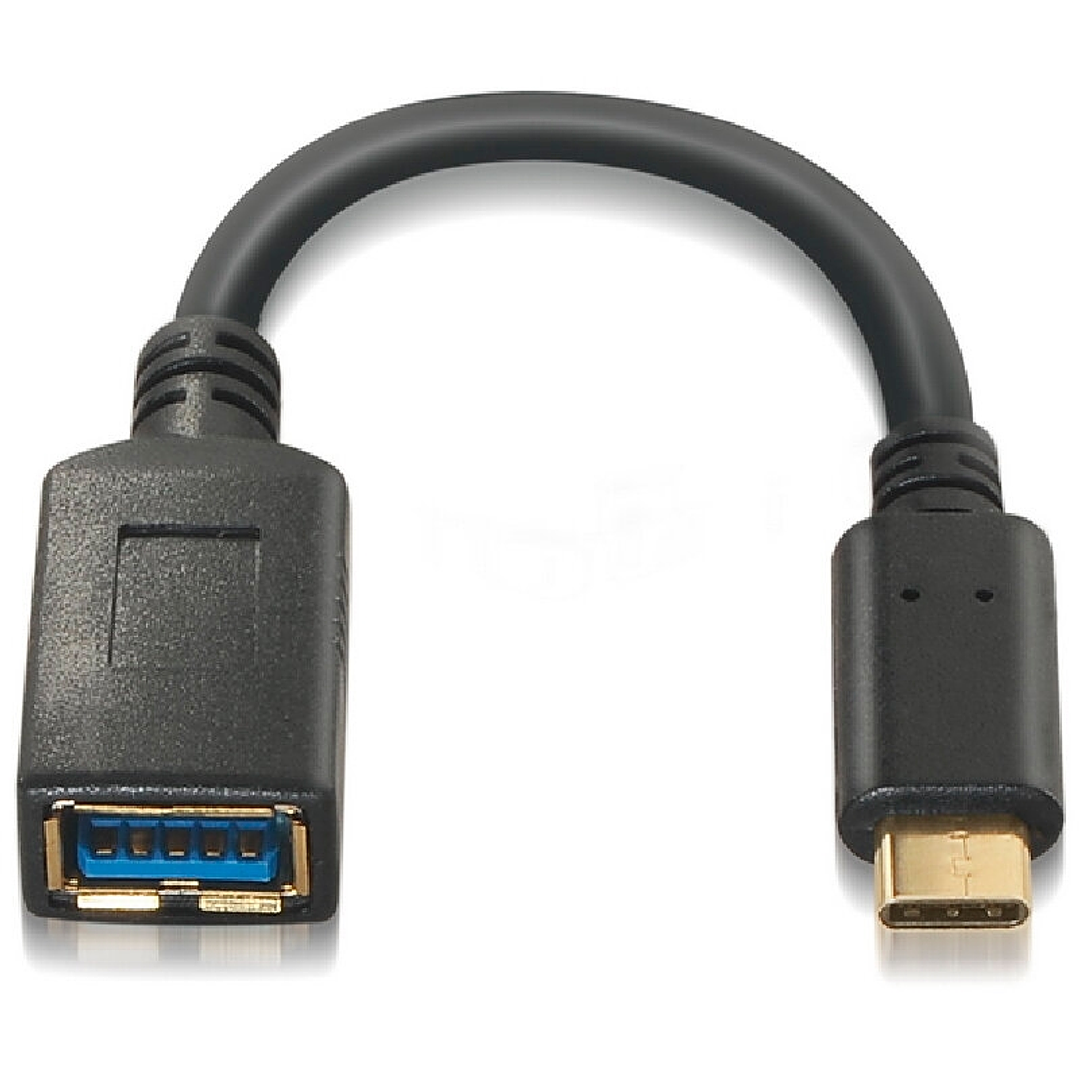 Nanocable Cable USB 3.1 Gen1 3A, USB-C/M-A/F, 15cm 1