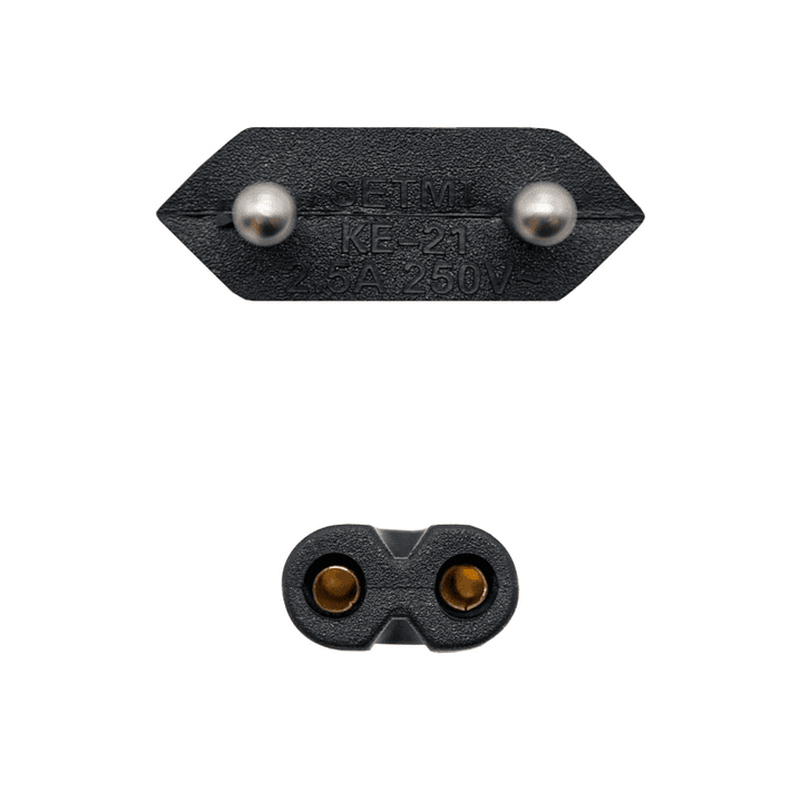 Nanocable Cable Alim. forma 8 CEE7/16/M-C7/H, 1.5m 3