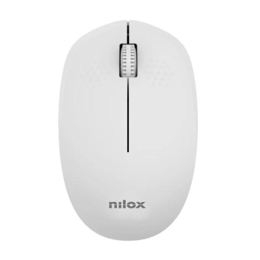 Nilox Ratón Wireless, 1000 DPI, 3 botones, Gris 1