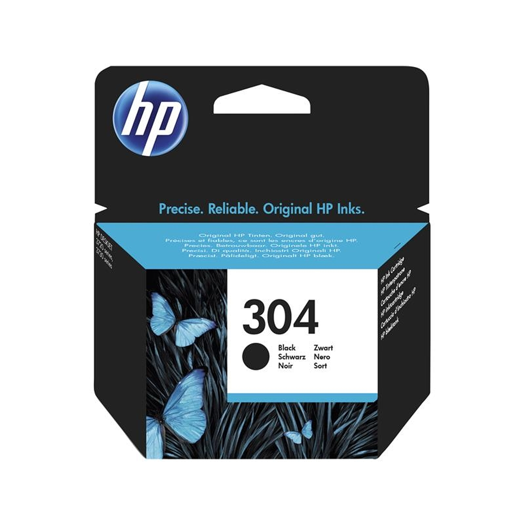 HP Cartucho 304 Negro 1