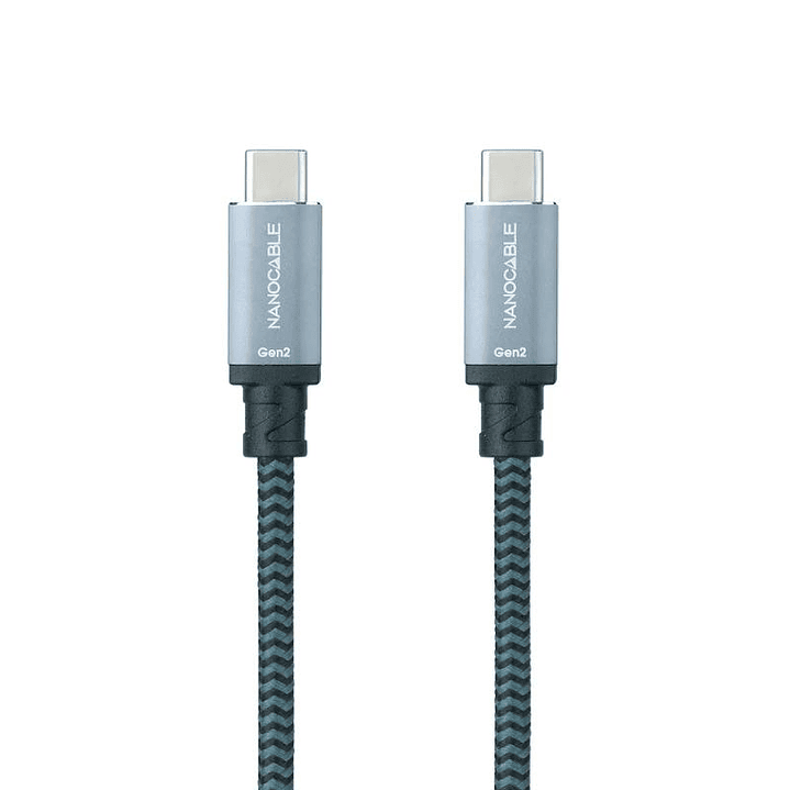 Nanocable Cable USB 3.1GEN2 5A USB-C/M-USB-C/M 2 M 3