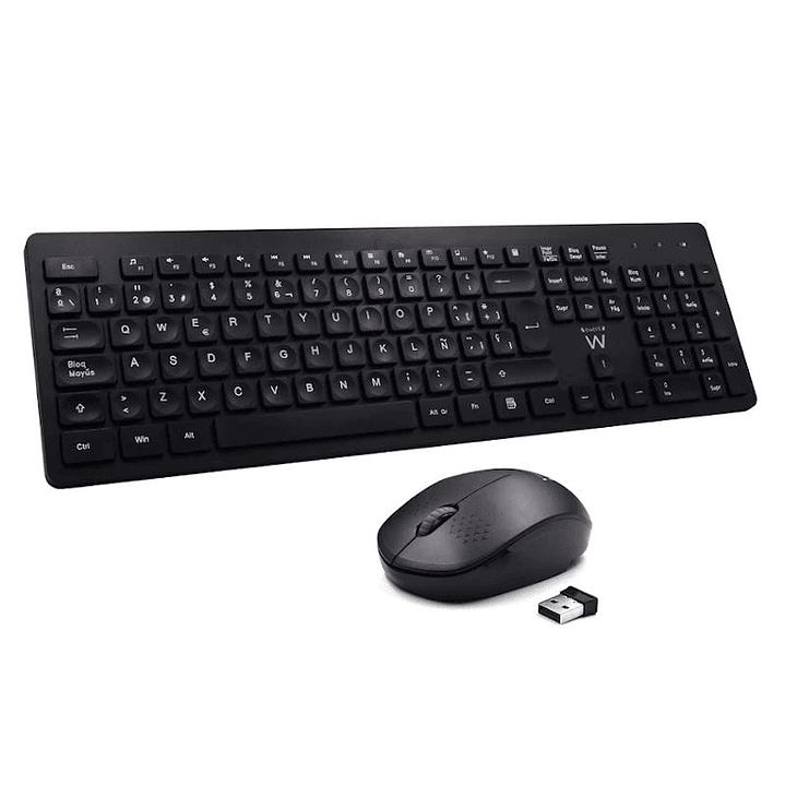 Ewent Teclado+Ratón Inalámbrico EW3256 Negro 1