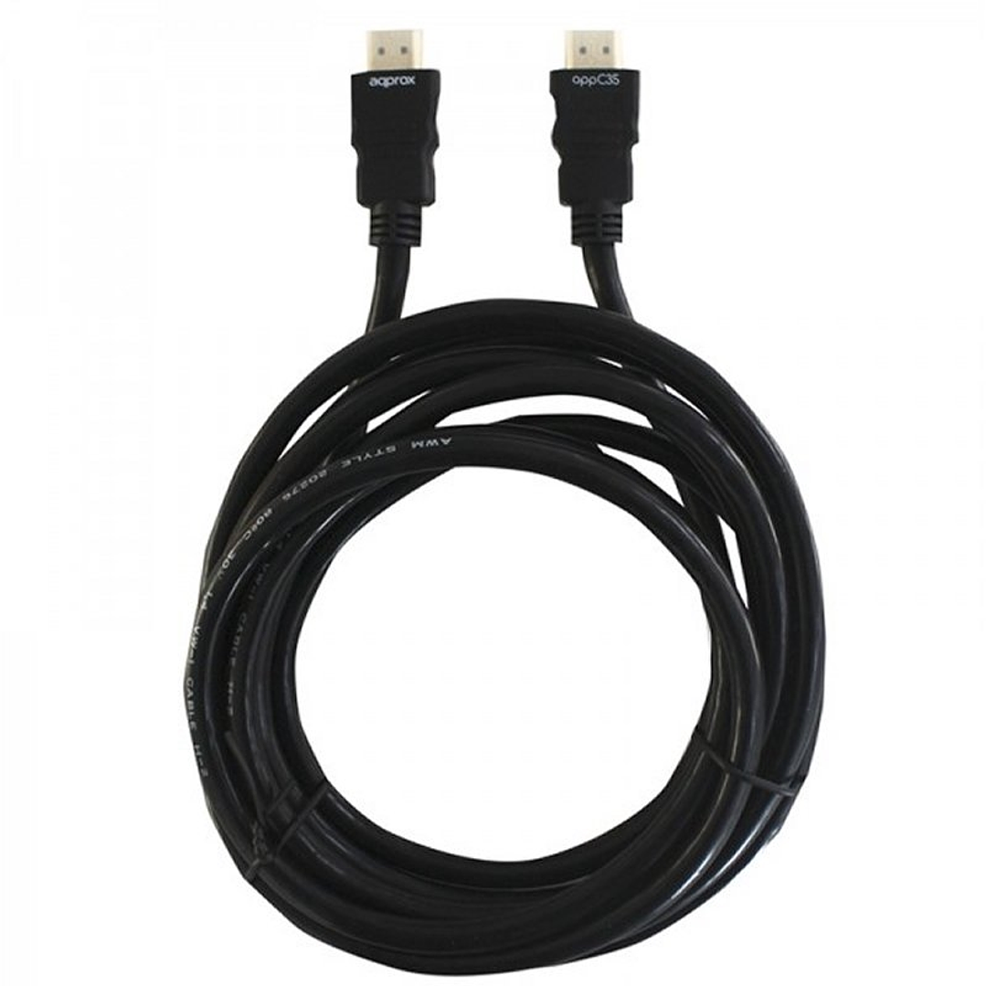 approx APPC35 Cable HDMI a HDMI 3 Metros  Up to 4K 1