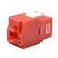 WP Keystone Cat. 6a UTP RJ45/Hembra  Rojo - vignette 2