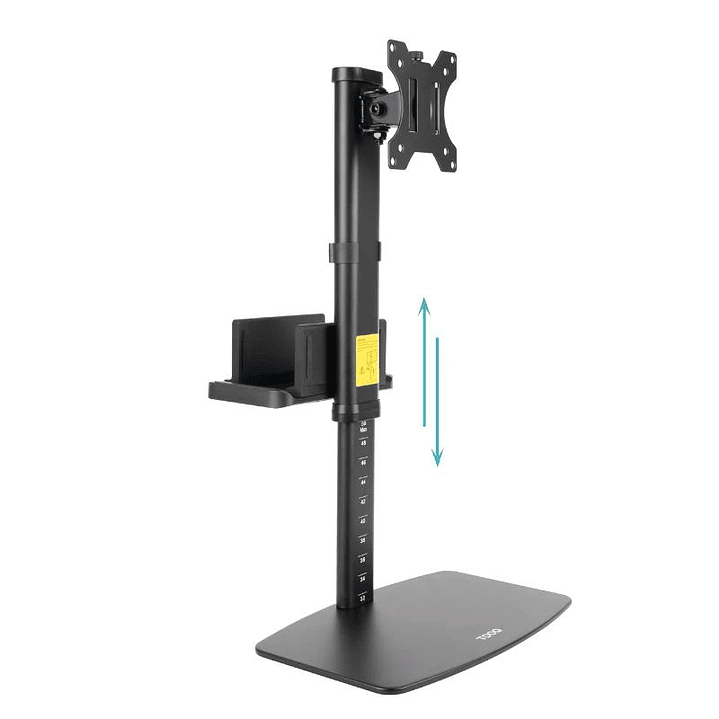 Tooq DB1127TN-B Soporte mesa Monitor+Minipc 17-27 3